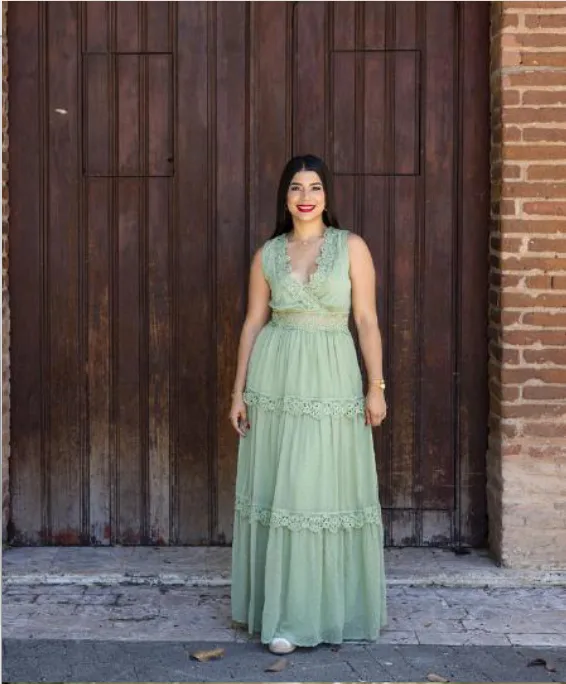 Vestido Salvia, foto 1 de 4